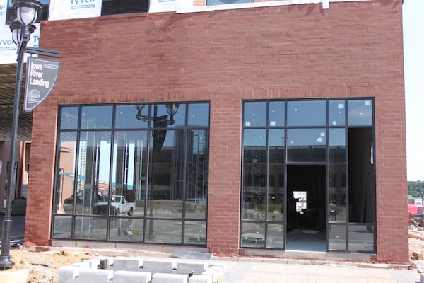 Iowa River Landing Constuction Update - 09/06/2012