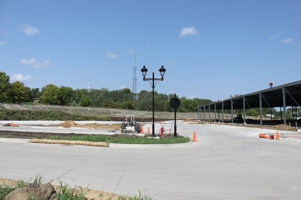 Iowa River Landing Constuction Update - 09/06/2012